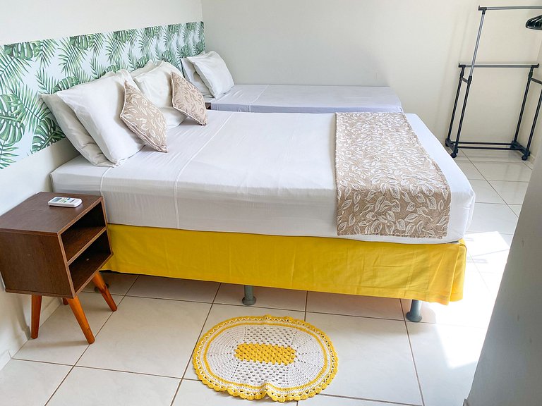 Eficiência - Casa Dascli - Suíte com Varanda