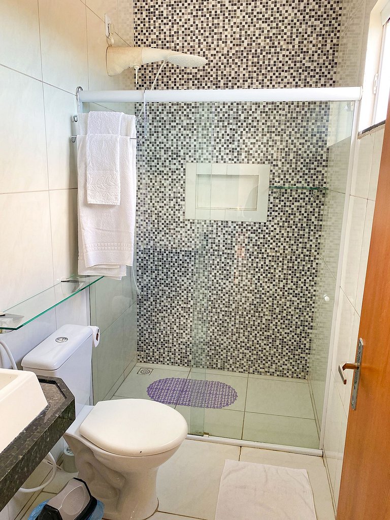 Eficiência - Casa Dascli - Suíte com Varanda