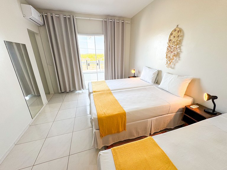 Eficiência - Casa Dascli - Suíte com Varanda