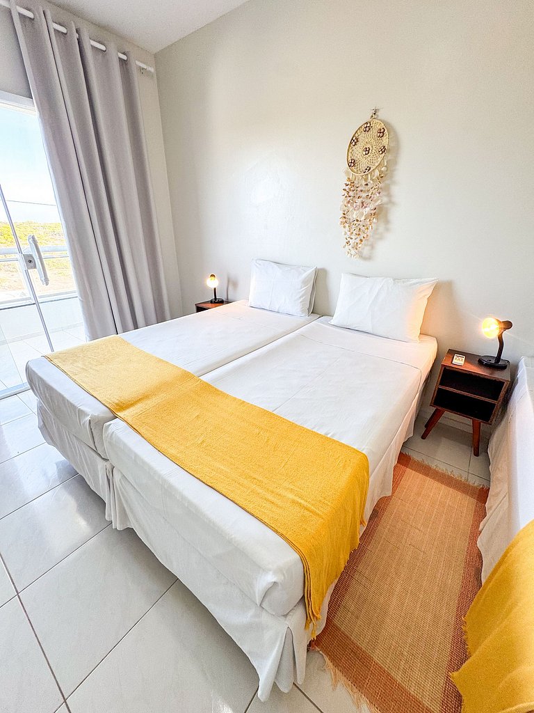 Eficiência - Casa Dascli - Suíte com Varanda